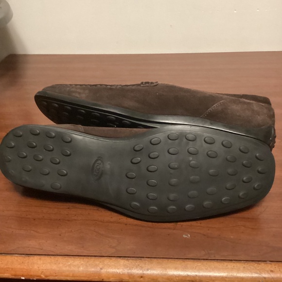 TOD’S SUEDE BOAT SLIP ON SHOE SZ 12.5 main image 7